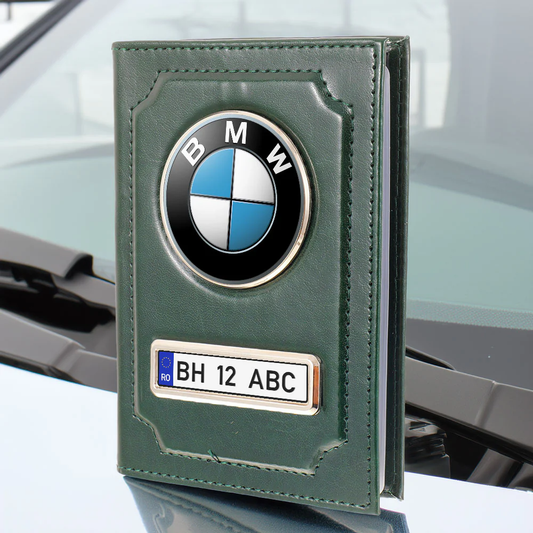 portofel-acte-auto-verde-inchis-vedere-frontala