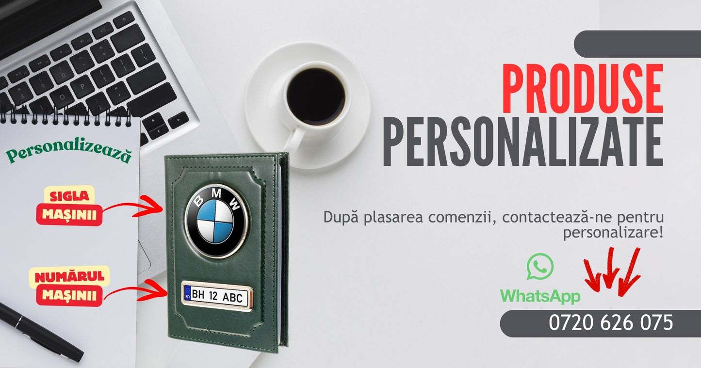 Portofel Acte Auto Personalizat